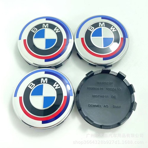 Pour 4pcs 56mm bmw 50th - 56mm, logo